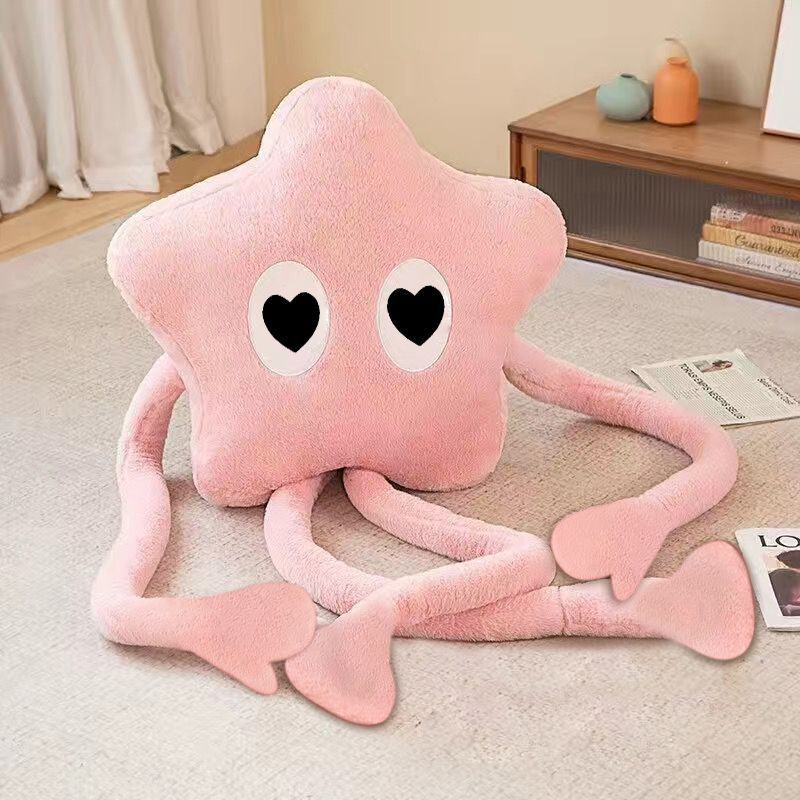 Long Leg Five-pointed Star Pillow Plush Toy Stuffed Animals, stuffed animals, weighted stuffed animal, stuffed animal​, highland cow stuffed animal, Plush Toys, Soft Toys, Teddy Bear, plush​, plushies, Decognomes, Plush doll
