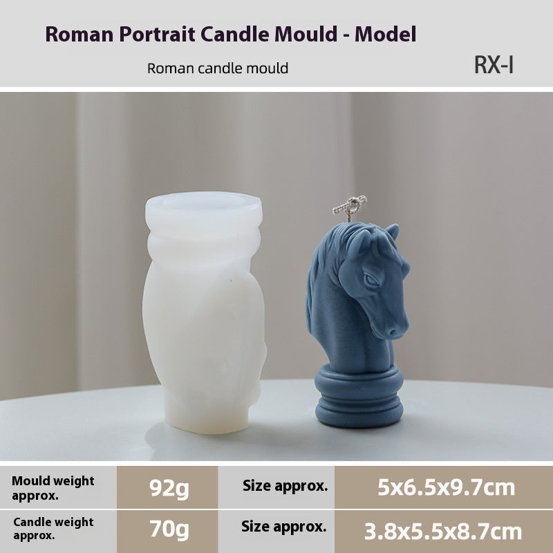 Roman Doll Candle Mould DIY Material