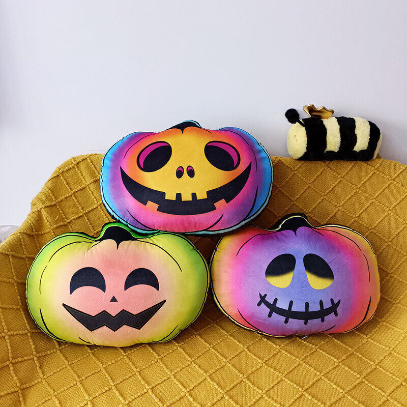 Halloween Colorful Funny Pumpkin Pillow Plush Toy, Halloween decorations items, Halloween costumes, Halloween masks, Halloween props, Halloween animatronics, Halloween inflatables, Halloween lights, Halloween fog machines, Halloween spider webs, Halloween lanterns, Halloween banners, Halloween streamers, Halloween tableware, Halloween centerpieces, Halloween party favors, Halloween yard stakes, Halloween tombstones, Halloween candles, Halloween wreaths, Halloween garlands
