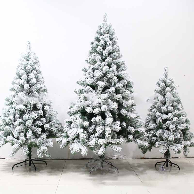 Christmas White Snow Spray Flocking Christmas Tree