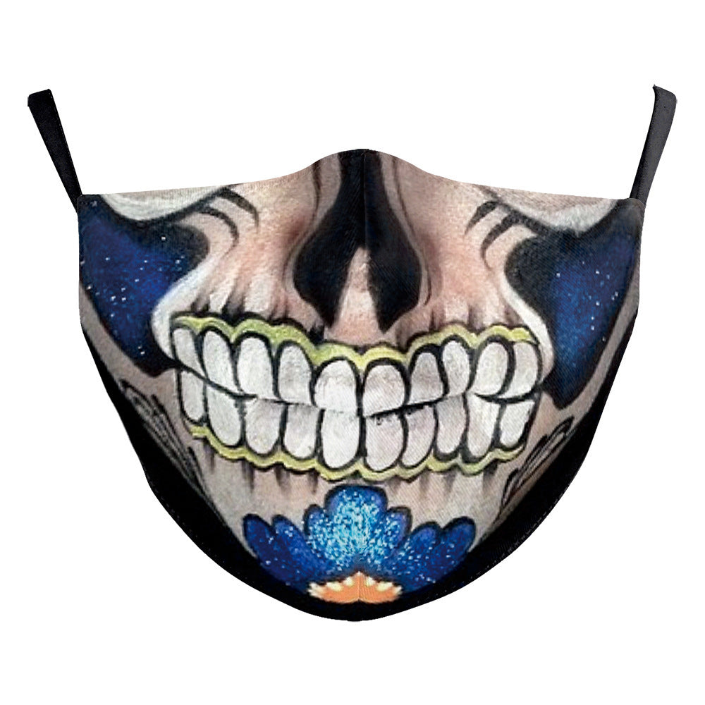 Milk Silk Double-layer Halloween Digital Printing Mask, Halloween masks, Scary masks, Horror masks, Zombie masks, Skeleton masks, Ghost masks, Witch masks, Vampire masks, Werewolf masks, Clown masks, Monster masks, Alien masks, Animal masks, Day of the Dead masks, Masquerade masks, Full-face masks, Half-face masks, Latex masks, Silicone masks, Foam masks, LED masks, Glowing masks, 3D masks, Funny masks, Pop culture masks,
