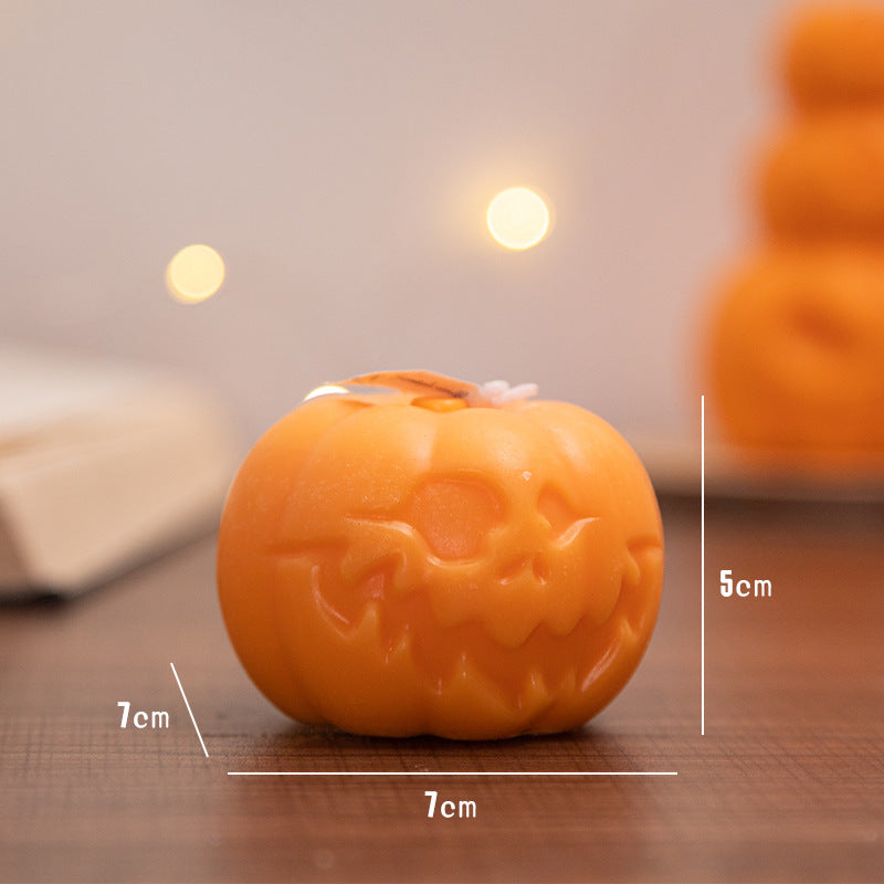 Halloween Pumpkin Aromatherapy Candle Decoration, Silicone candle molds, Christmas tree candle molds, Halloween pumpkin candle molds, Easter egg candle molds, Animal candle molds, Sea creature candle molds, Fruit candle molds, Geometric candle molds, Abstract candle molds, DIY candle making molds,