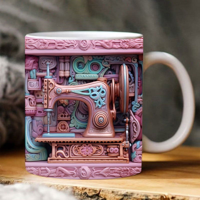 Creative 3D Space Mug Christmas Gift