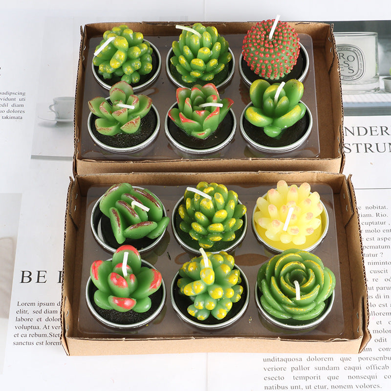 Simulated Succulent Candle Aromatherapy, Geometric candle molds, Abstract candle molds, DIY candle making molds, Aromatherapy Candles, Scented Candles, Decognomes, 