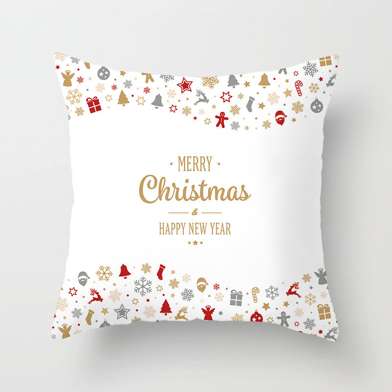 Christmas Words Christmas Pillow Cover