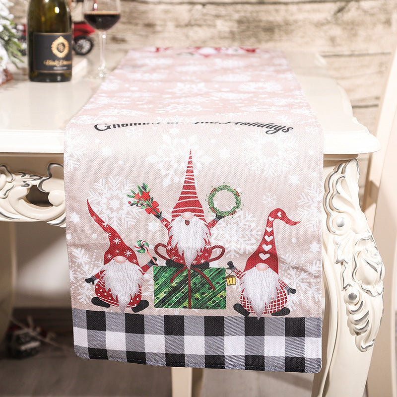 Christmas Cartoon Forester Creative Tablecloth , Christmas decorations, Christmas lights, Christmas tree ornaments, Christmas wreaths, Christmas garlands, Christmas stockings, Christmas tree toppers, Christmas village sets, Christmas figurines, Christmas table decorations, Christmas centerpieces, Christmas tree skirts, Christmas tree stands, Christmas yard decorations, Christmas outdoor lights, Christmas inflatables, Christmas candles, Christmas stockings holders, Christmas advent calendars, 