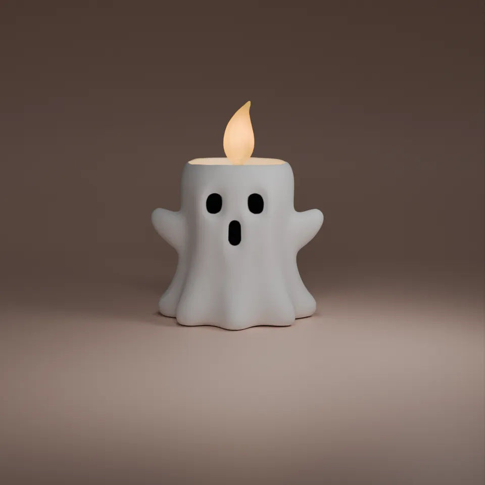 Ghost Candlestick Resin Craft Ornament Halloween Decorations