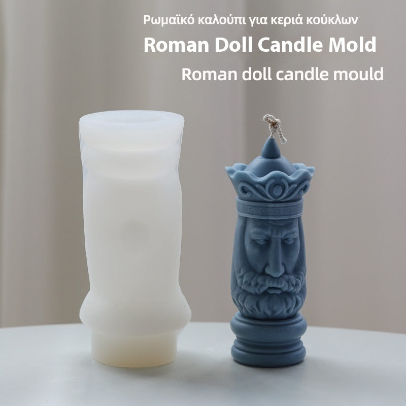 Roman Doll Candle Mould DIY Material