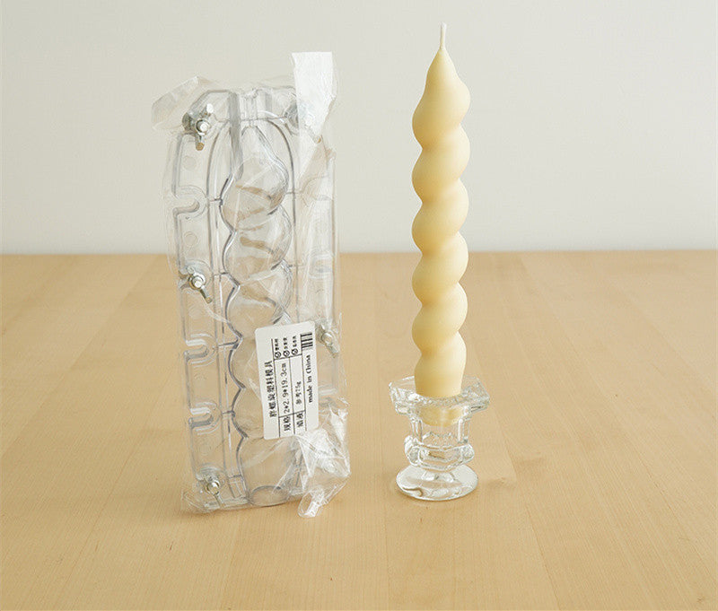 Twist Candle Holder Spiral Rod Wax Taper