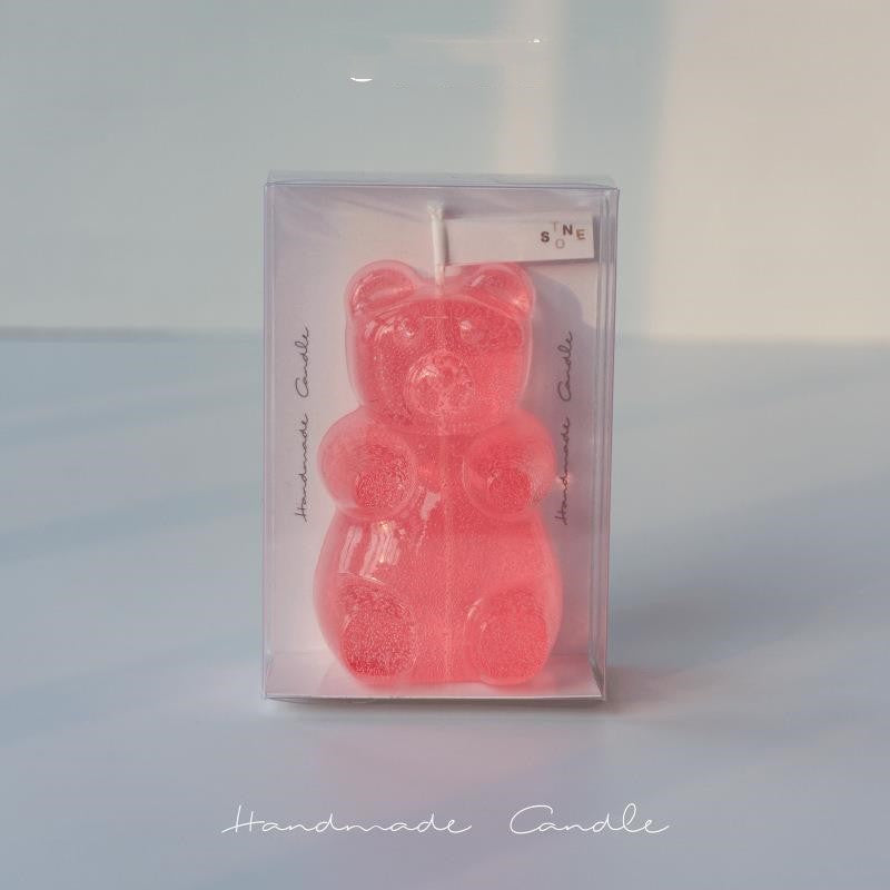 Q Play Gummy Bear Shape Handmade Aromatherapy Candle, Geometric candle molds, Abstract candle molds, DIY candle making molds, Decognomes, Silicone candle molds, Candle Molds, Aromatherapy Candles, Scented Candle,