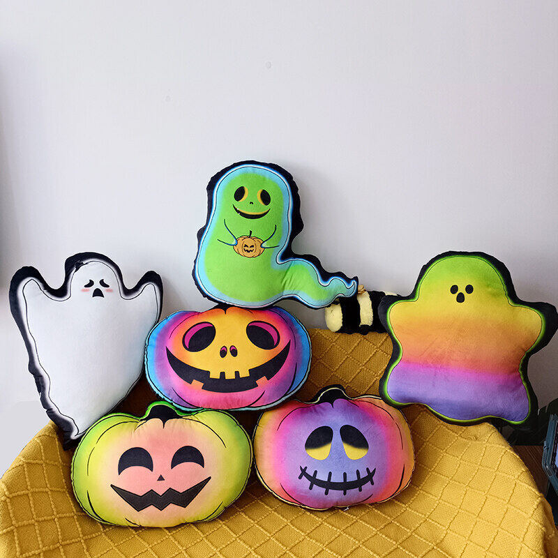 Halloween Colorful Funny Pumpkin Pillow Plush Toy, Halloween decorations items, Halloween costumes, Halloween masks, Halloween props, Halloween animatronics, Halloween inflatables, Halloween lights, Halloween fog machines, Halloween spider webs, Halloween lanterns, Halloween banners, Halloween streamers, Halloween tableware, Halloween centerpieces, Halloween party favors, Halloween yard stakes, Halloween tombstones, Halloween candles, Halloween wreaths, Halloween garlands
