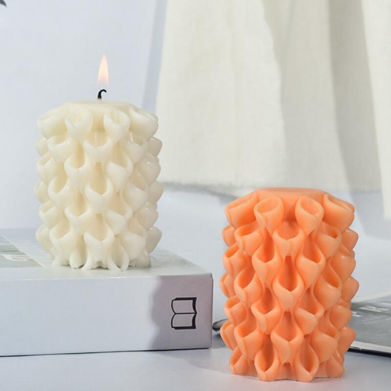 Handmade Fashionable Scented Candle Silicone Mold, Silicone candle molds, Christmas tree candle molds, Halloween pumpkin candle molds, Easter egg candle molds, Animal candle molds, Sea creature candle molds, Fruit candle molds, Geometric candle molds, Abstract candle molds, DIY candle making molds,