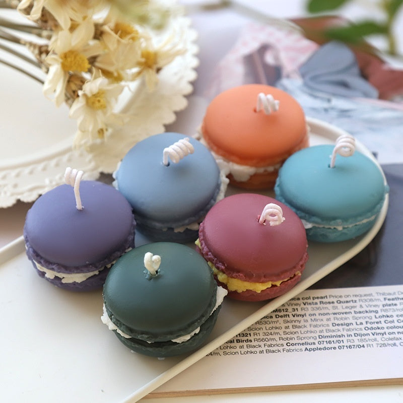 Fondant Cake Snacks Fragrant Stone Candle Mould