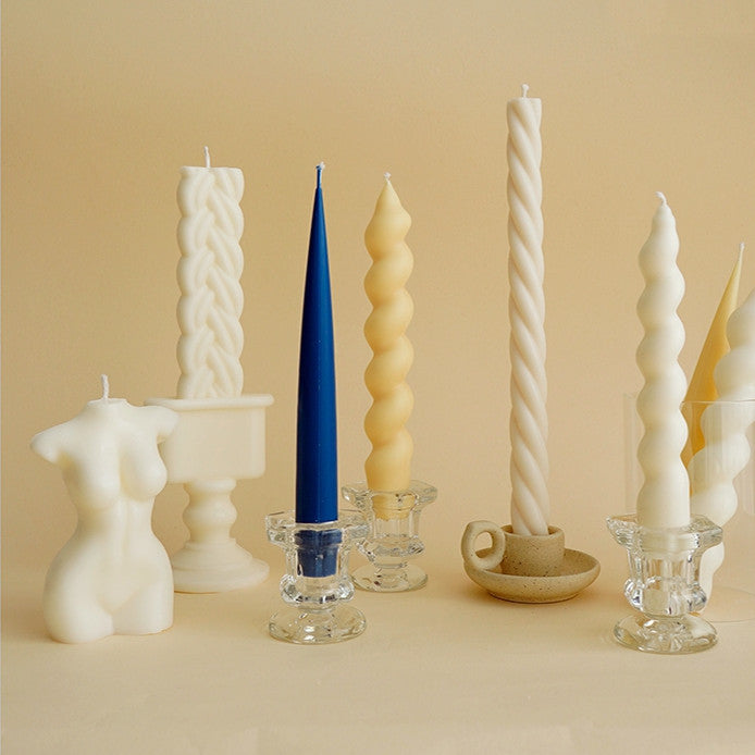 Twist Candle Holder Spiral Rod Wax Taper