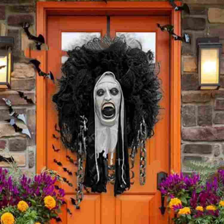 Halloween decorations items, Halloween costumes, Halloween masks, Halloween props, Halloween animatronics, Halloween inflatables, Halloween lights, Halloween fog machines, Halloween spider webs, Halloween lanterns, Halloween banners, Halloween streamers, Halloween tableware, Halloween centerpieces, Halloween party favors, Halloween yard stakes, Halloween tombstones, Halloween candles, Halloween wreaths, Halloween garlands