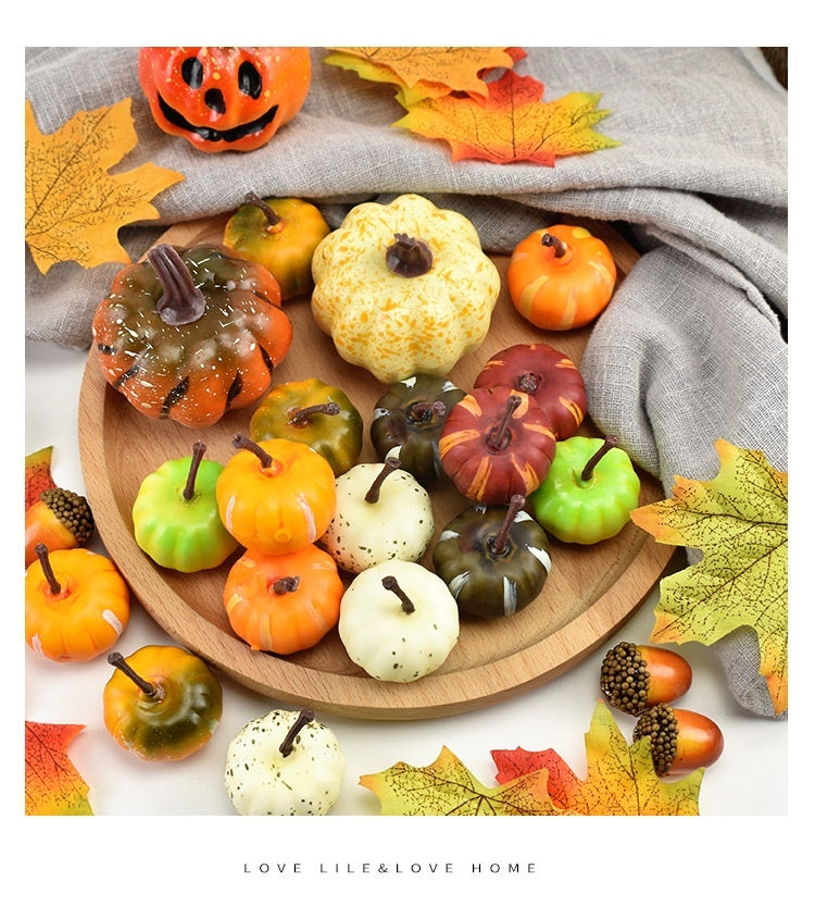 Simulated Pumpkin Decoration Flower Wreath Decoration Accessories