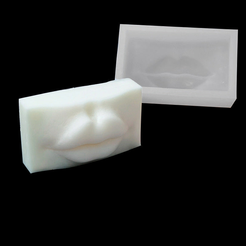 Handmade Lip Square Ball Silicone Mold