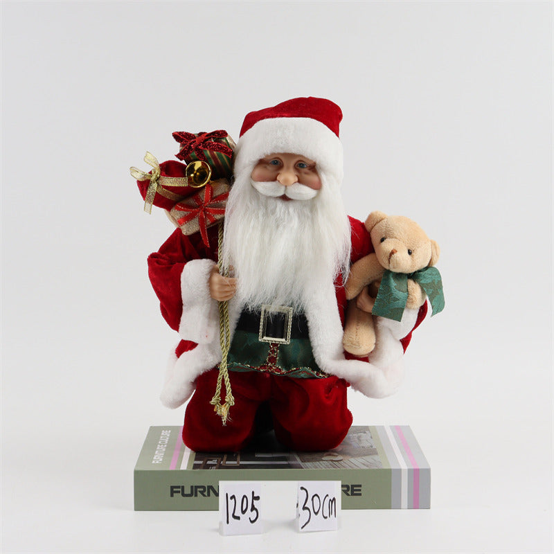 Christmas Grandpa Decorative Cloth Ornaments