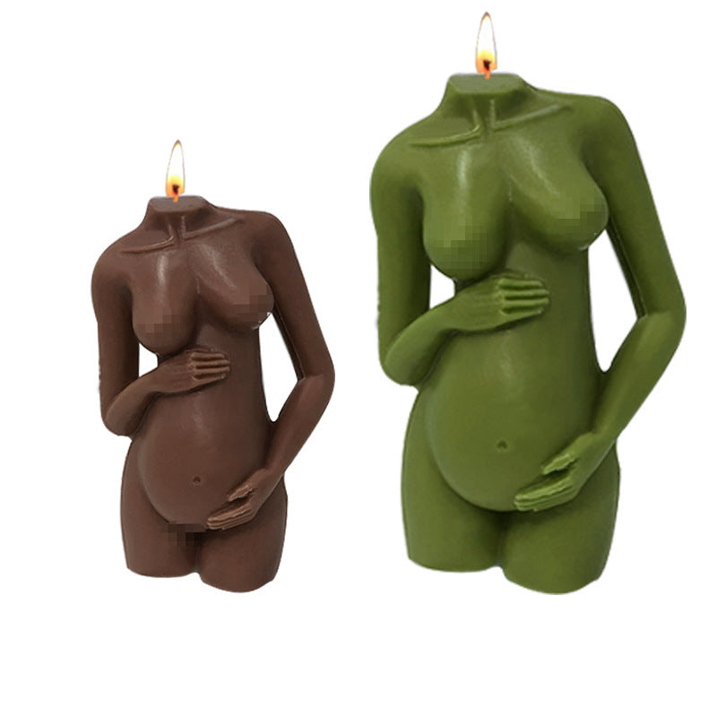 Three-dimensional Pregnant Women Belly Support Body Silicone Mold