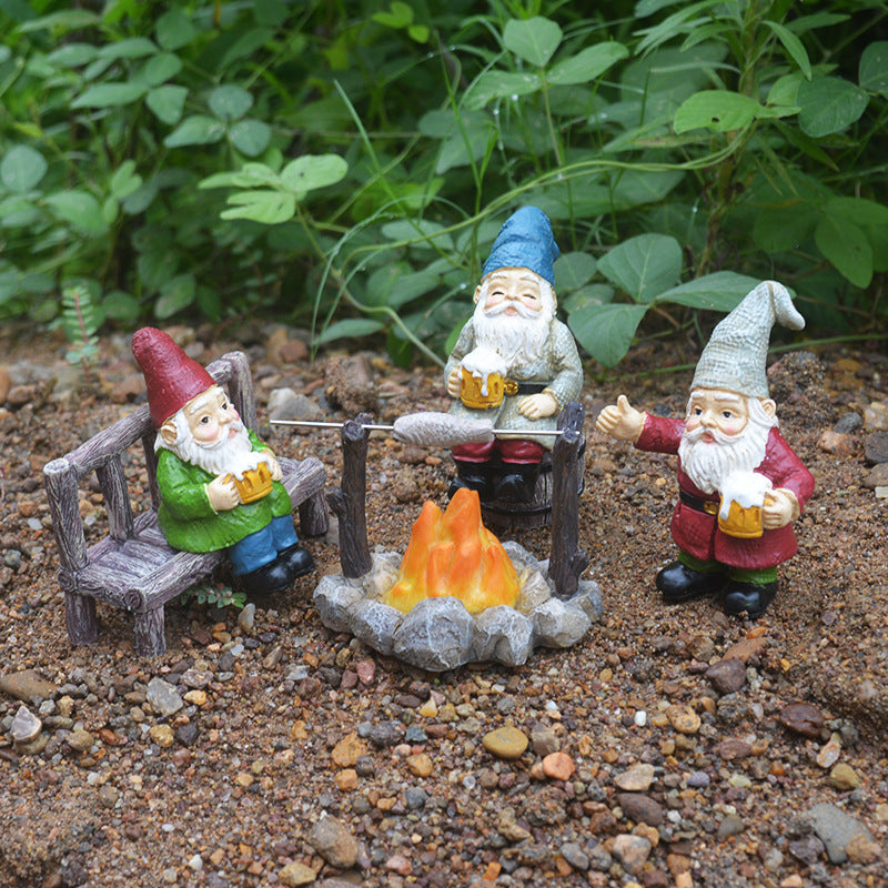 Genie Bonfire Party Resin Decorations, Garden gnomes, Lawn gnomes, Outdoor gnomes, Yard gnomes, Ceramic gnomes, Concrete gnomes, Resin gnomes, Funny gnomes, Classic gnomes, Cute gnomes, Gnome statues, Decorative gnomes, Fantasy gnomes, Hand-painted gnomes, Whimsical gnomes, Gnome figurines, Novelty gnomes, Gnome with wheelbarrow, Gnome with mushroom, Gnome with lantern,
