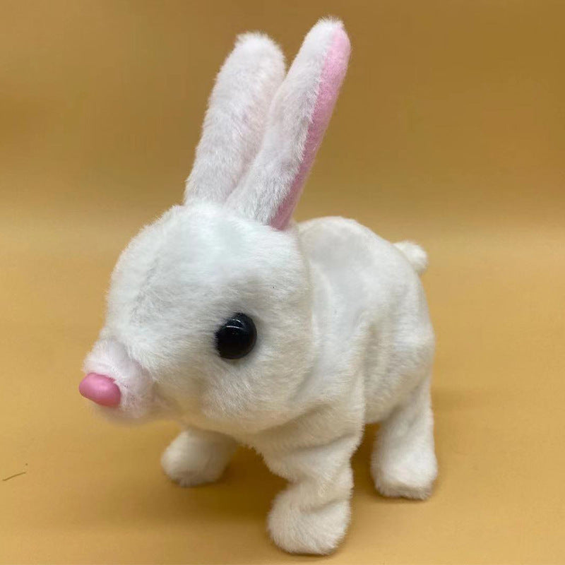 Simulation Pet Plush Electric White Rabbit Toys, stuffed animals, weighted stuffed animal, stuffed animal​, highland cow stuffed animal, Plush Toys, Soft Toys, Teddy Bear, plush​, plushies, Decognomes, Plush doll
