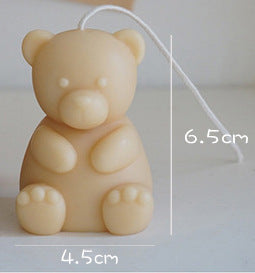Bear Fragrant Candle Nordic Creative Crafts Festival Decoration