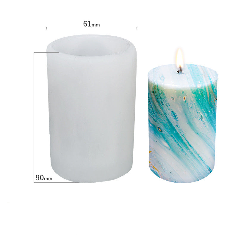 DIY Handmade Soap Gypsum Diffused Stone Candle Mold, Geometric candle molds, Abstract candle molds, DIY candle making molds, Silicone candle molds, 