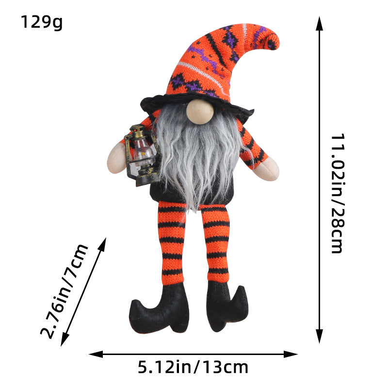 Halloween Broom Witch A Tall Hat Doll Layout Props