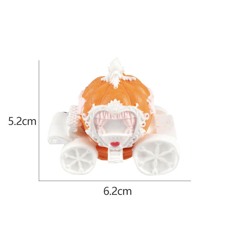 Three-dimensional Pumpkin Wedding Carriage Silicone Mold