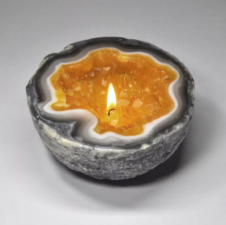 Creative Candle Bowl Vintage Aromatherapy Resin Crafts