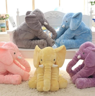 Elephant Comfort Sleep With Stuffed Animals