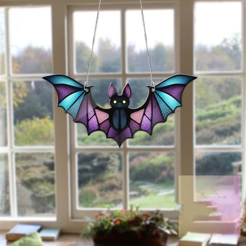 Halloween Bat Pendant Window Decoration