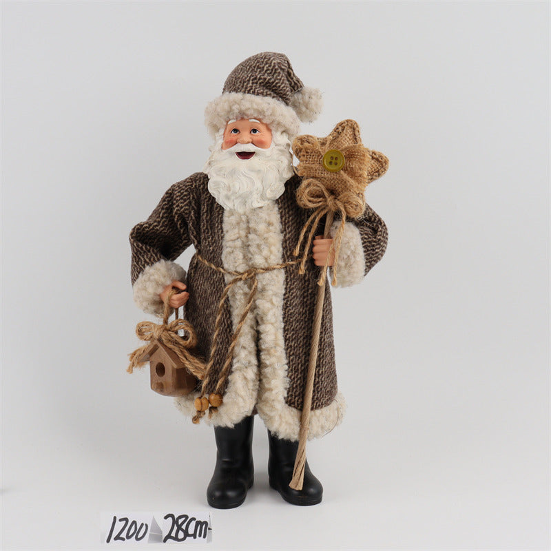 Christmas Grandpa Decorative Cloth Ornaments