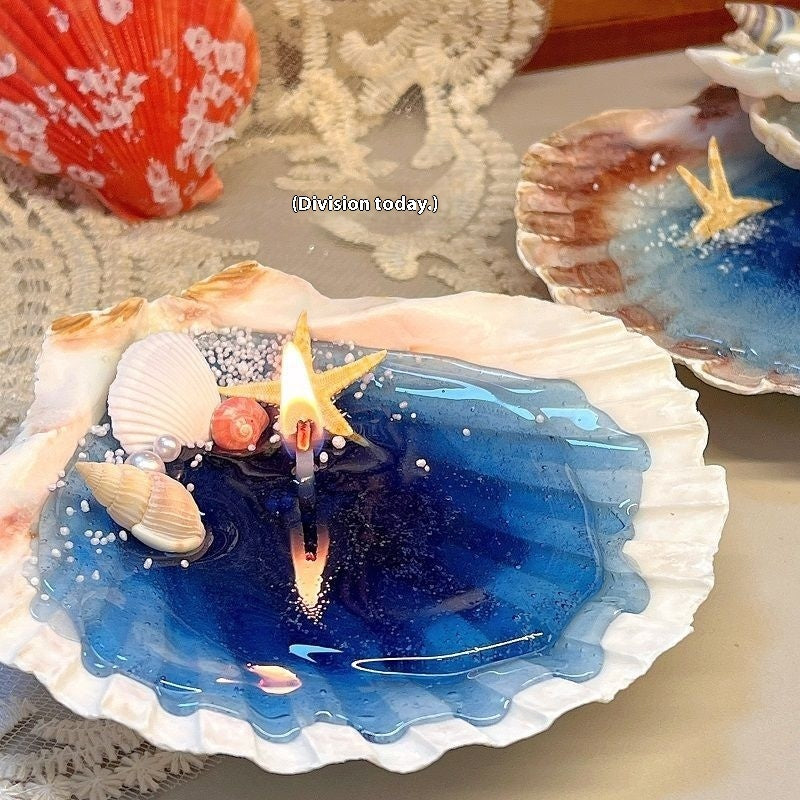 Shell Aromatherapy Candle Romantic Mood DIY Home Decoration