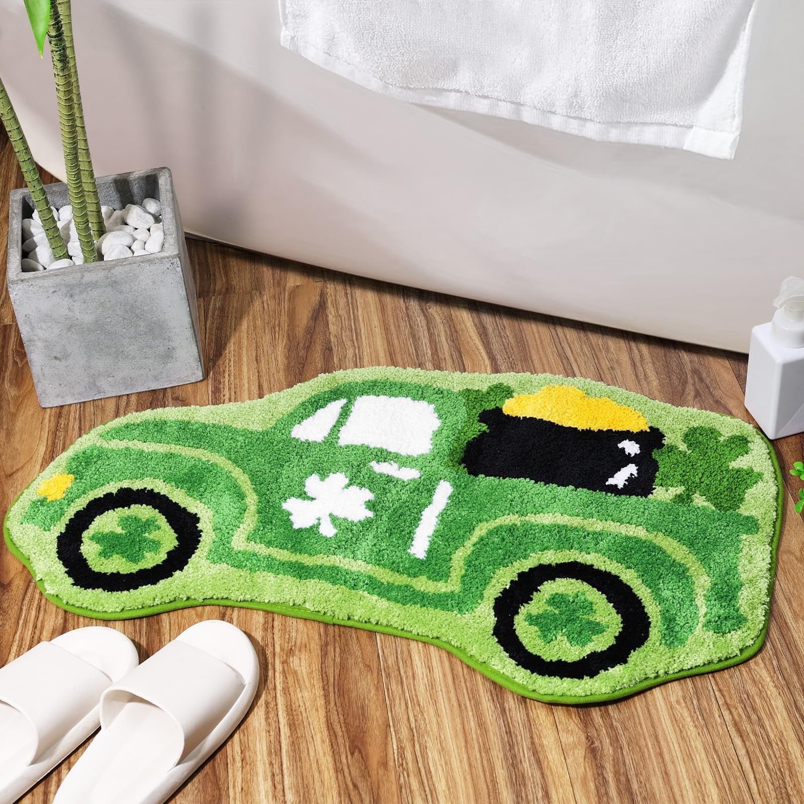 St Patrick's Day Series Non-slip Carpet,  st patricks day decorations, st patricks day decor, st patrick's day decorations, st patrick day decorations, Irish Décor, irish ornaments, Decognomes, St. Patrick's Day Party Supplies, St. Patrick's Day Decorations: Shamrock, Irish & Leprechaun