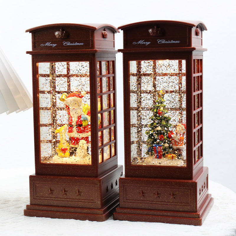 Christmas Decoration Music Box Furnishings Ornaments, Christmas Decoration Items, Christmas Decoration ornaments, Holiday Ornaments, 