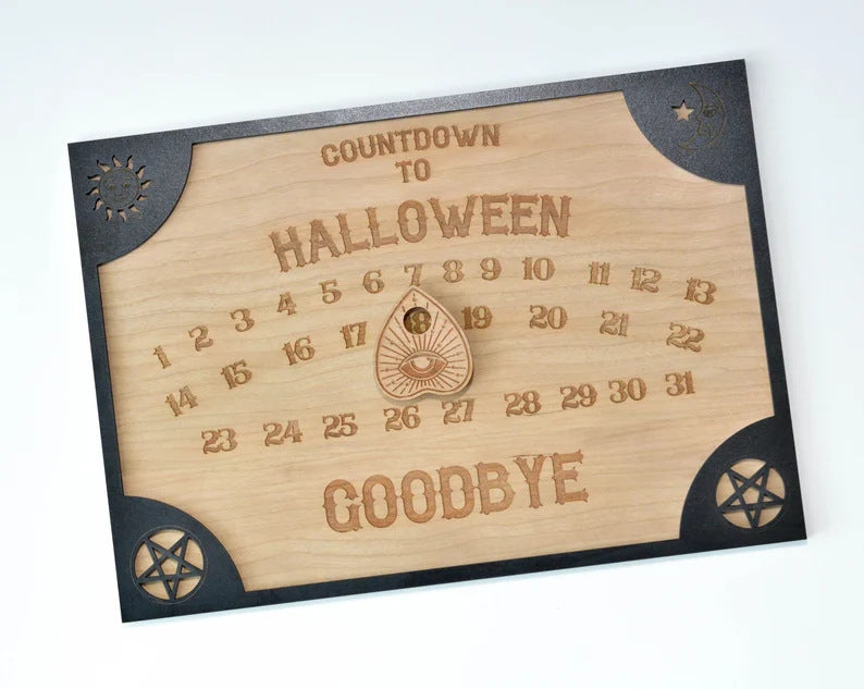 Halloween Countdown Calendar Decoration