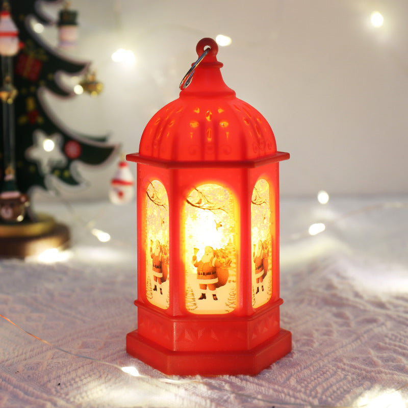 Christmas Decoration Portable Electronic Small Night Lamp Ornaments, Christmas Decoration Ornaments, Christmas Decoration Items