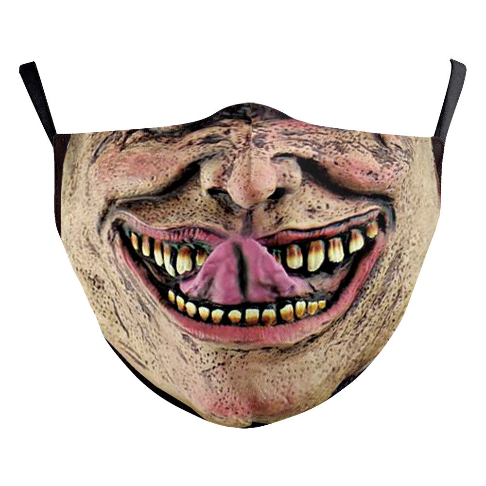 Digital Printing Halloween Clown Funny Horror Double-layer Dust Mask, Funny Glowing Masks, Halloween Horror Mask, Halloween LED Full Mask, Skull LED Mask, Animal Mask, Costumes Props Mask, Halloween Masks For Sale, Halloween Masks Near Me, Halloween Mask Micheal Myers, Halloween Mask Store.
