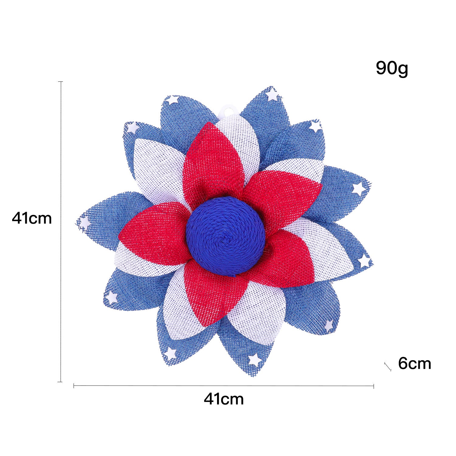 Independence Day Wreath Ornament Window Door Hanging, 4th of July decorations, American flag decorations, Patriotic decorations, Red, white and blue decorations, July 4th wreaths, July 4th garlands, July 4th centerpieces,