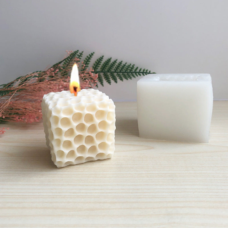 Nest Candle Silicone Mold DIY Gypsum