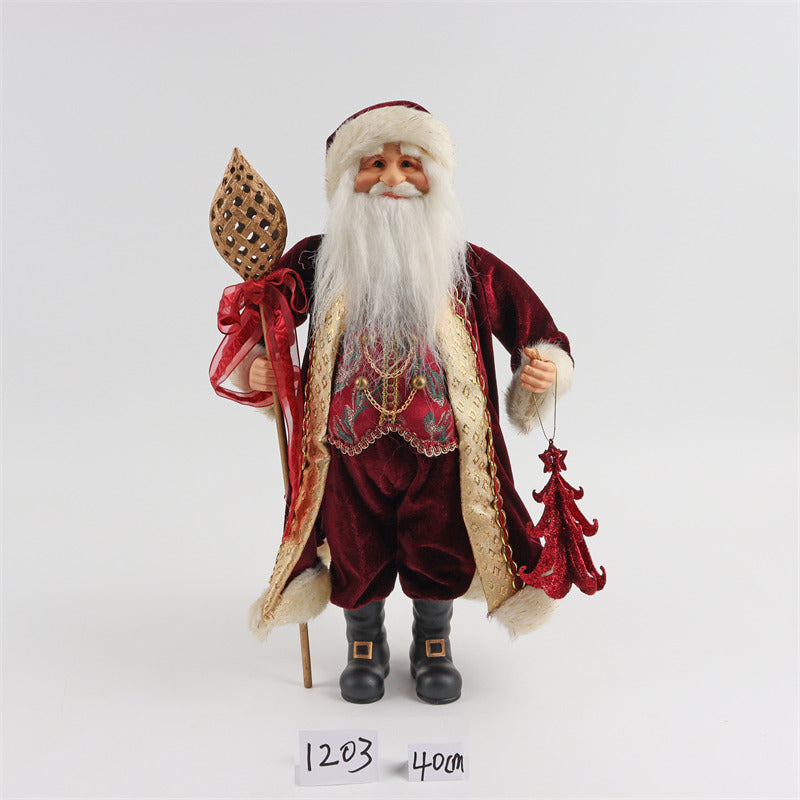 Christmas Grandpa Decorative Cloth Ornaments