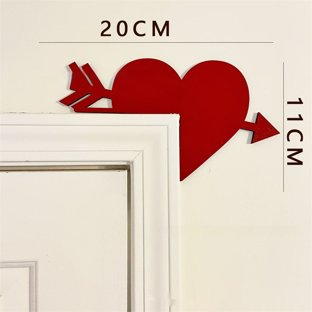 Valentine's Day Wooden Door Frame Corner Decoration, Door Frame Decoration, valentines day, shop valentine's day deals, valentines, valentine's day gifts, valentine day, valentines day gifts, valentines day decor, Decognomes,  valentine decoration, valentines day decoratio, valentine decor, valentines decor, valentines decorations