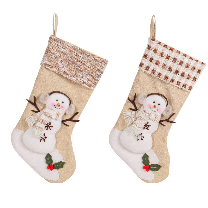 Christmas Socks Gift Bag, Christmas socks, christmas stocking, holiday ornaments, Christmas Decorations Large Christmas Socks Gift Bag, christmas decoration items, christmas decoration ornaments, 