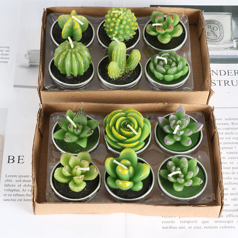 Simulated Succulent Candle Aromatherapy, Geometric candle molds, Abstract candle molds, DIY candle making molds, Aromatherapy Candles, Scented Candles, Decognomes, 