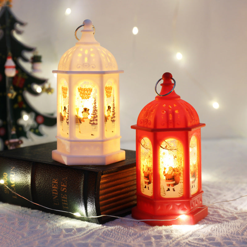 Christmas Decoration Portable Electronic Small Night Lamp Ornaments, Christmas Decoration Ornaments, Christmas Decoration Items