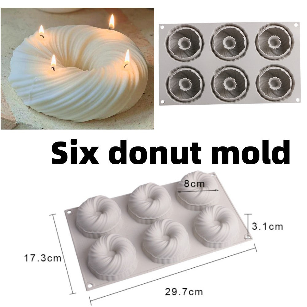 Aromatherapy Candle Simple Siamese Geometric Fine Teeth, Geometric candle molds, Abstract candle molds, DIY candle making molds, Decognomes, Silicone candle molds, Candle Molds, Aromatherapy Candles, Scented Candle, 