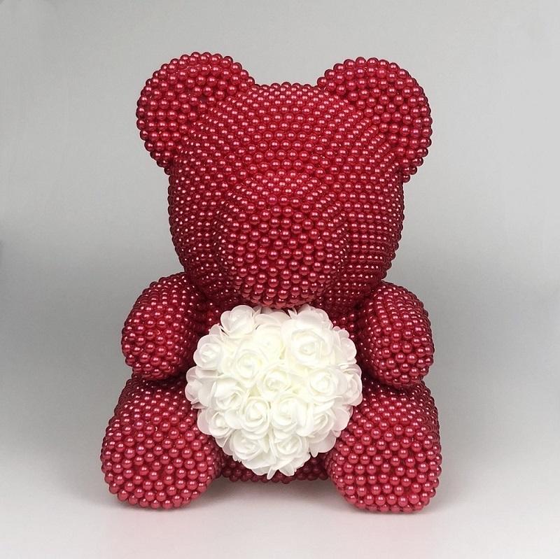 Pearl Valentine's Day Christmas Foam Bear, valentines day, shop valentine's day deals, valentines, valentine's day gifts, valentine day, valentines day gifts, valentines day decor, Decognomes,  valentine decoration, valentines day decoratio, valentine decor, valentines decor, valentines decorations
