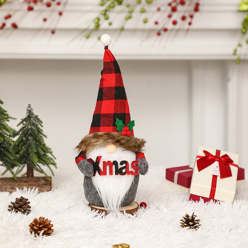 Christmas Gnome Faceless Doll Merry Christmas Home Decoration Navidad Natal Gift 2024 New Year Kids Gifts Xmas Decor For Home