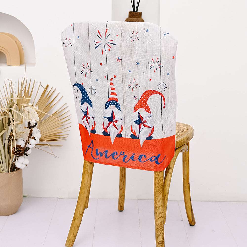 American Independence Day Chair Set, 4th of july decoration, patriotic wreath, decoration item, home decoration items, room decoration items, wall decoration items house decoration items, fourth of july decorations, patriotic decor, center table decoration,